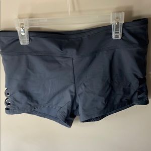 Gray Swim Shorts
